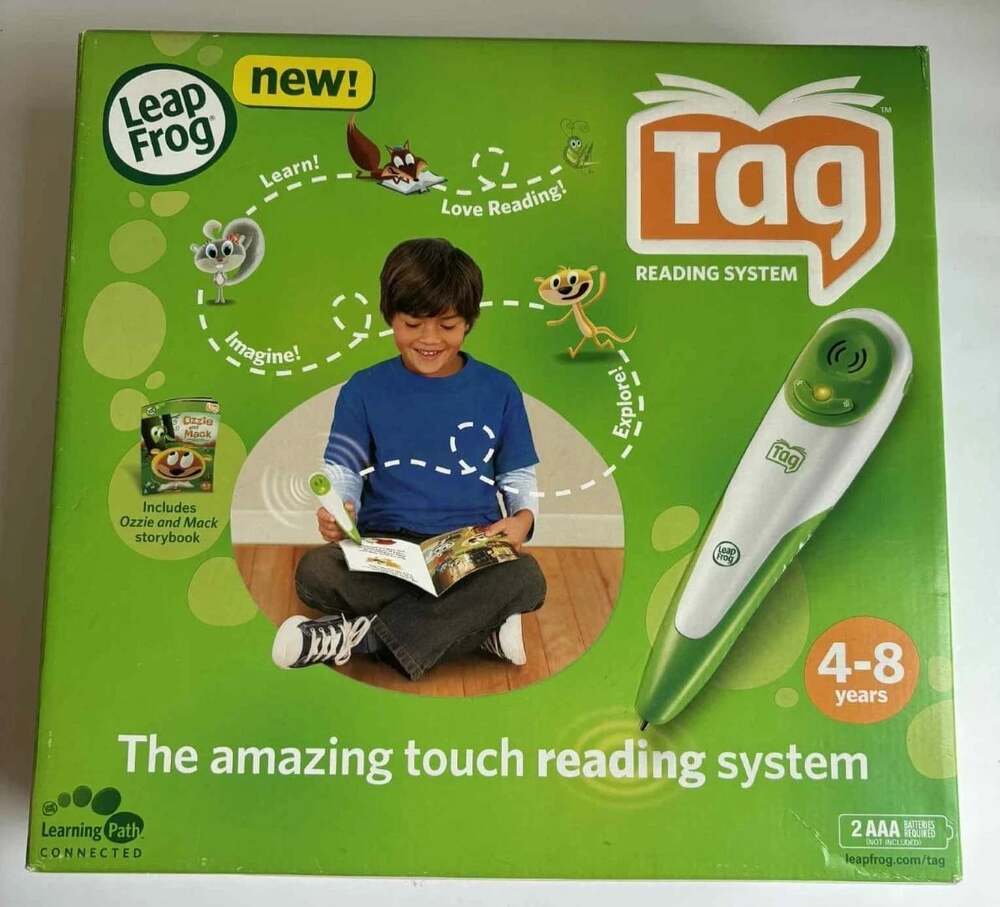 Leap Frog Tag Reading System Green Stylus Reader 30704